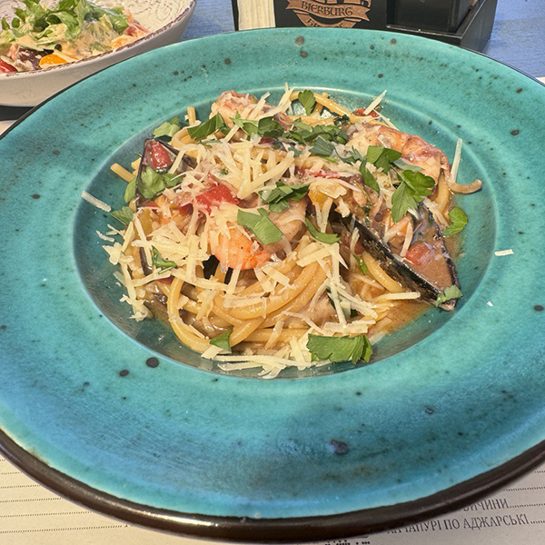 Паста з Морепродуктами